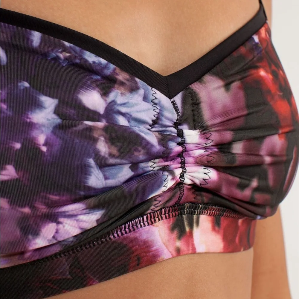 Lululemon Pirouette Bra Spring Has Sprung Multi / Black